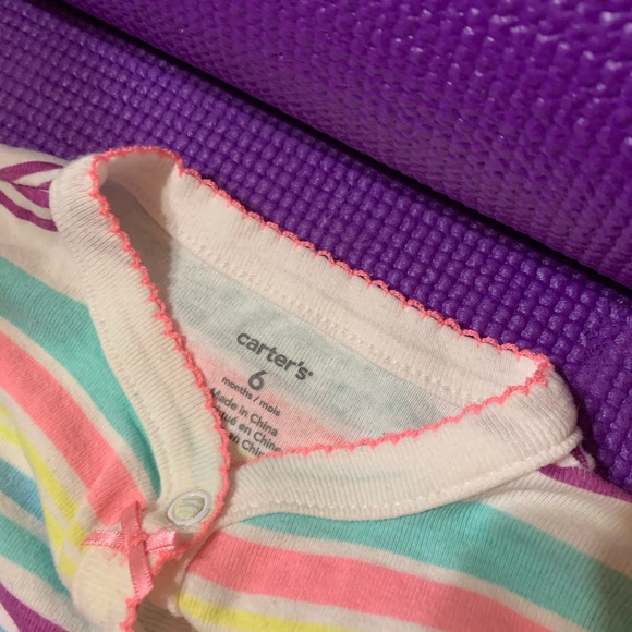 Carter’s Cotten Footless Sleep & Play - Picture 3 of 4